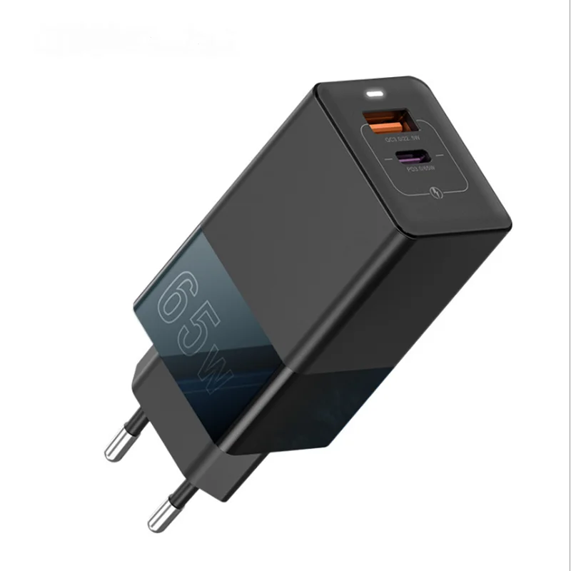 

Manufacturer sale type c-USB charger 65w gan phone charging adapter 65w pd laptop charger