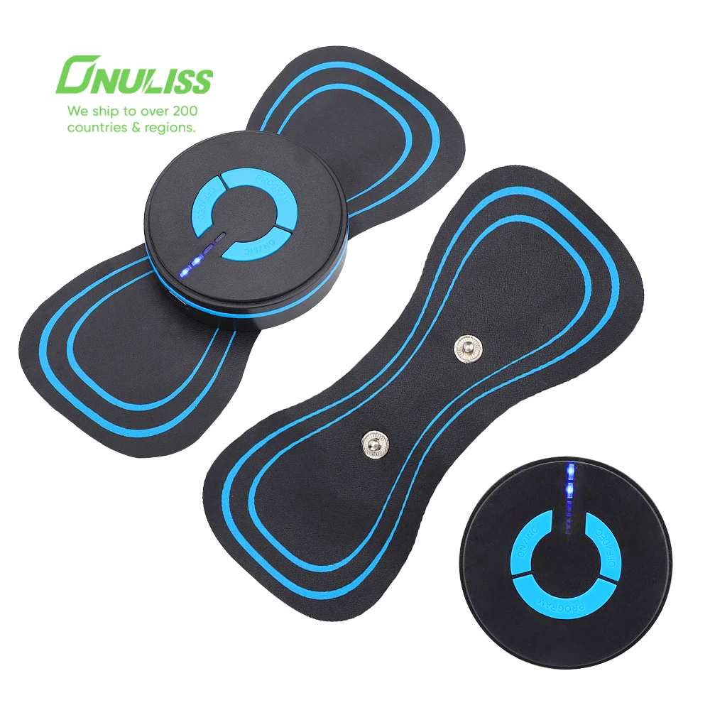 

Pain Relief Therapy Device Neck Massager Muscle Stimulator EMS Microcurrent Mini Cervical Spine Massager