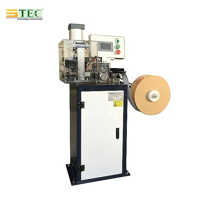 

Automatic fabric vertical blind cutting punching creasing machine