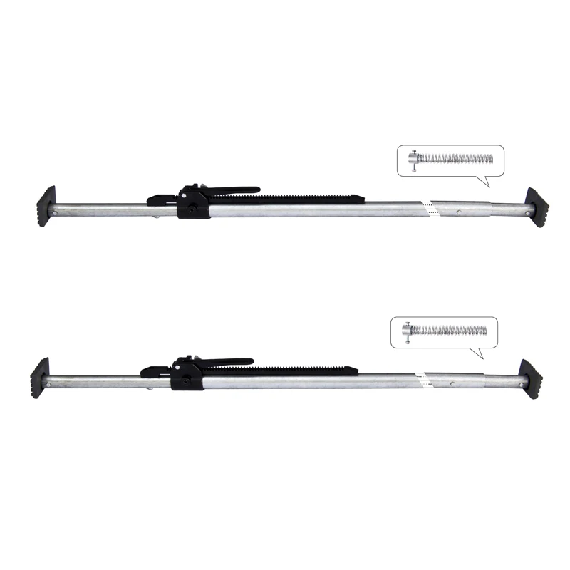 Heavy Duty Aluminium Steel Truck Load Lock Cargo Bar With Spring