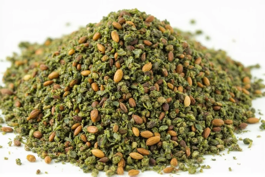 Chef using dried thyme while preparing a dish