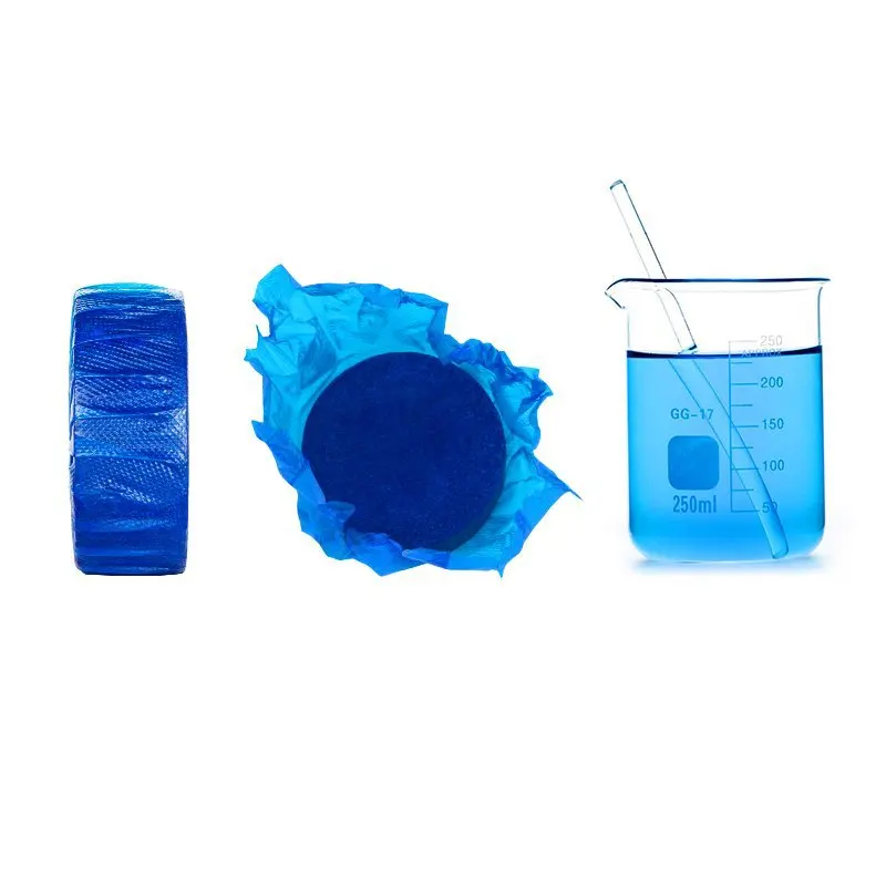

Powerful toilet cleaner deodorant bear blue bubble cleaner