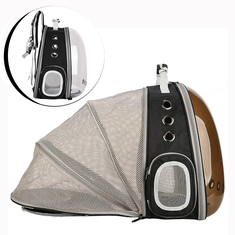 

Pet Carrier Bags Breathable Pet Carriers Small Dog Cat Backpack Travel Space Capsule Cage Pet Transport Bag