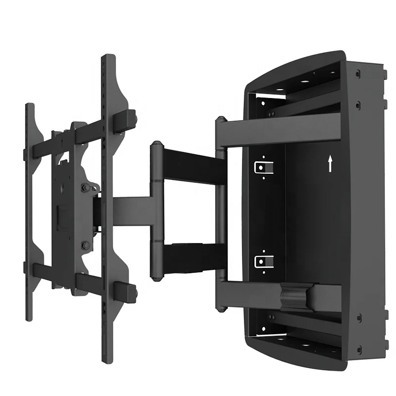 

Durable Steel Flexible Sliding 180 Degrees Swivel TV Wall Mount Bracket Tilt