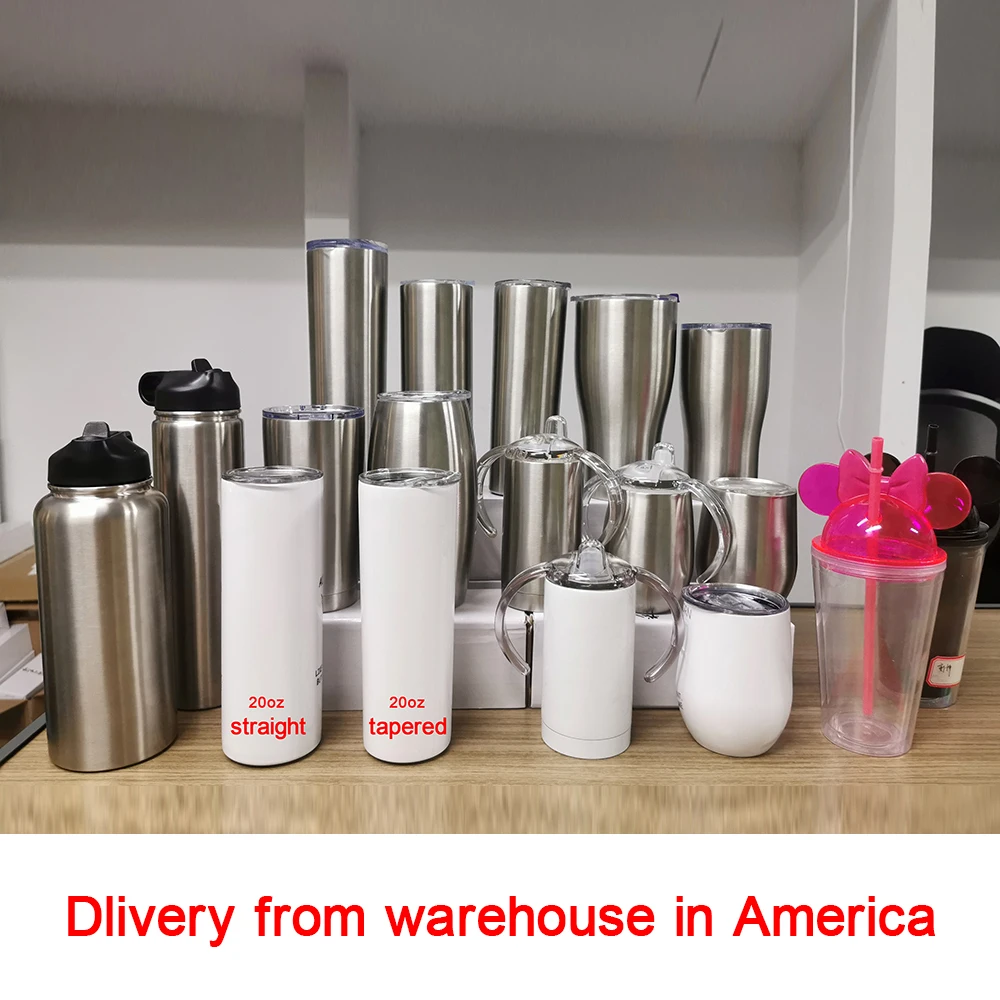 

Stocked shipping from America, multiple styles available. skinny tumbler,modern curve,regular, sippy cups, Acrylic plastic mug, Customized color