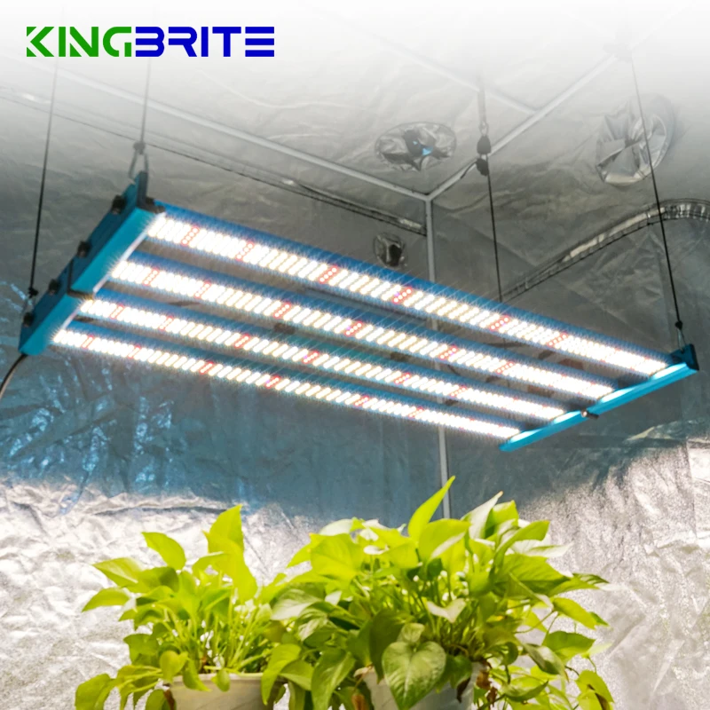 

KingBrite King Brite 320W Grow Light LED Samsung LM301H/LM281B+Epistar 660 UV IR Grow Lamp Bar For 2*4 ft