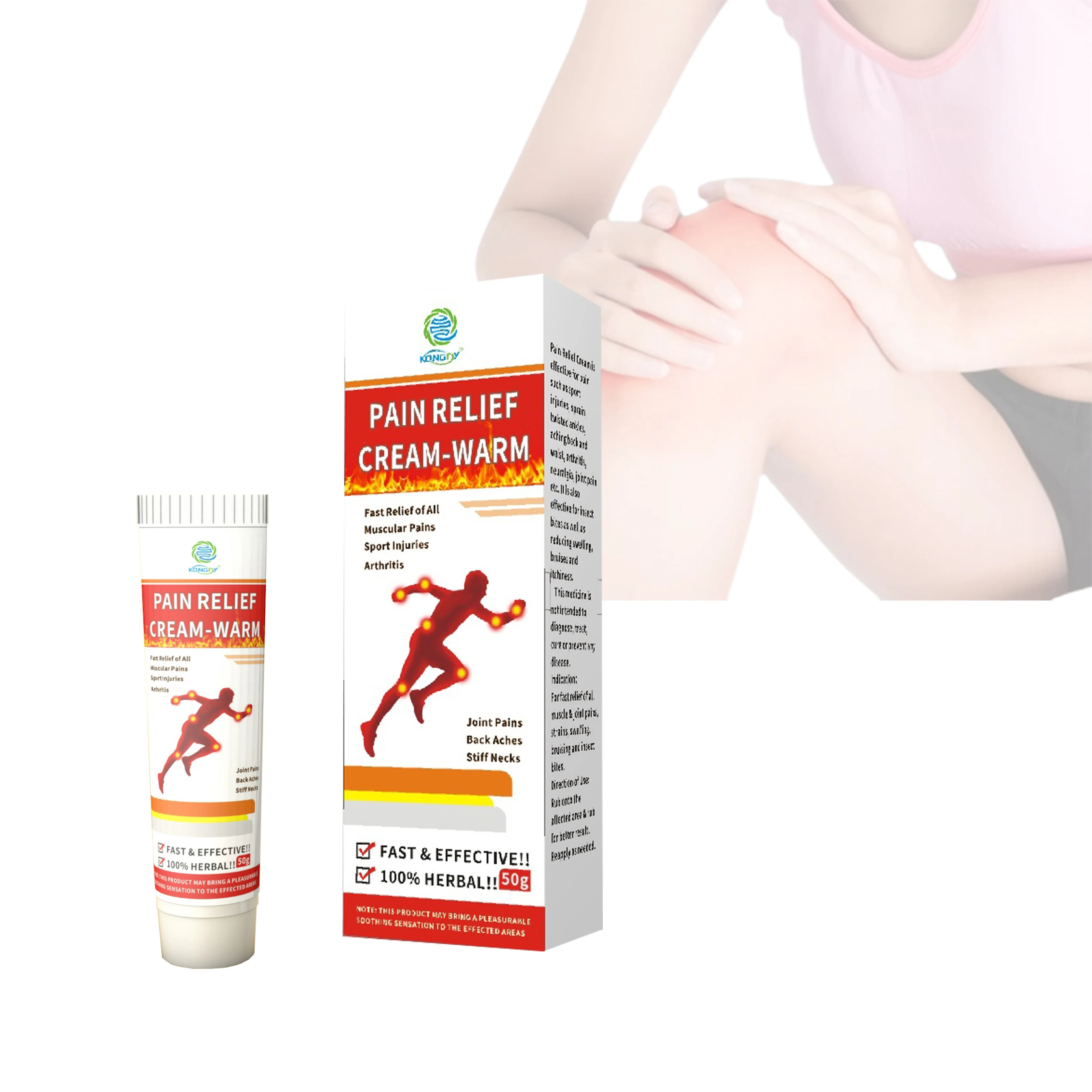 

Hot sale natural nerve period pain relief ice muscle cream OEM 50g rheumatoid arthritis knee and joint back