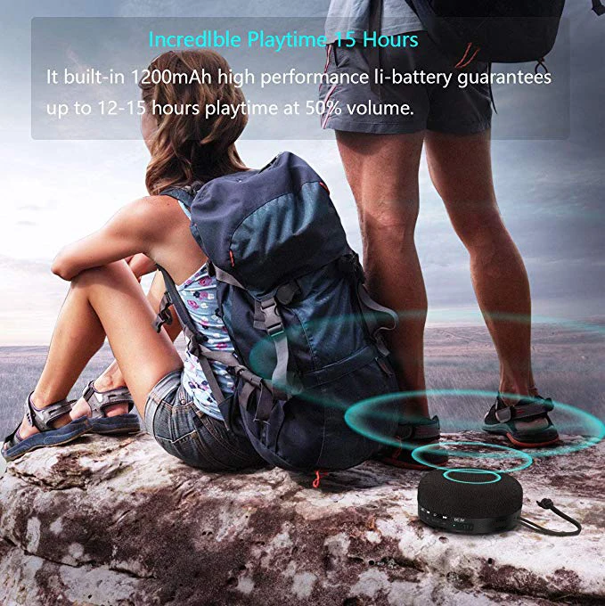 Best seller Gift promotion Logo OEM Mini home portable hand free table hifi 6W waterproof Wireless Speaker - ANKUX.COM