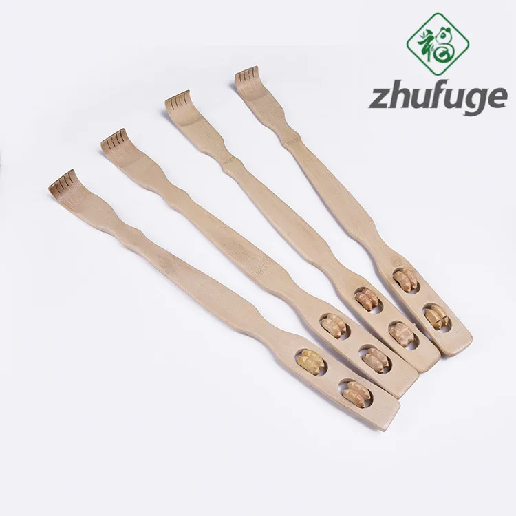 
Back Itch Scratcher Natural Bamboo Eco Friendly LOGO Customized 18 Inches Long Neck Massage Tool Neck Massager 