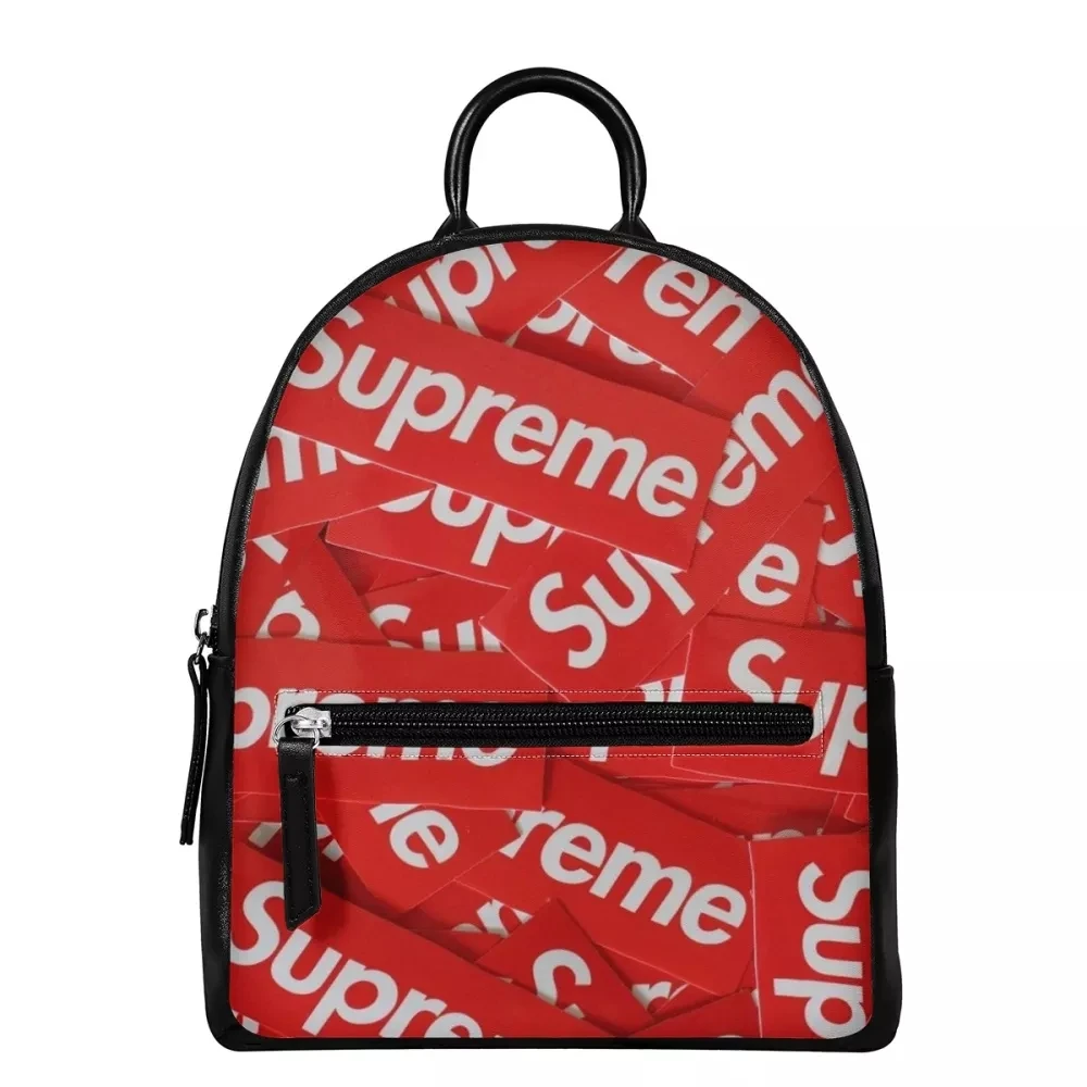 

Wholesale teen custom art print fashion ladies design women bags mini custom pu leather backpack ladies wallet, Customized color