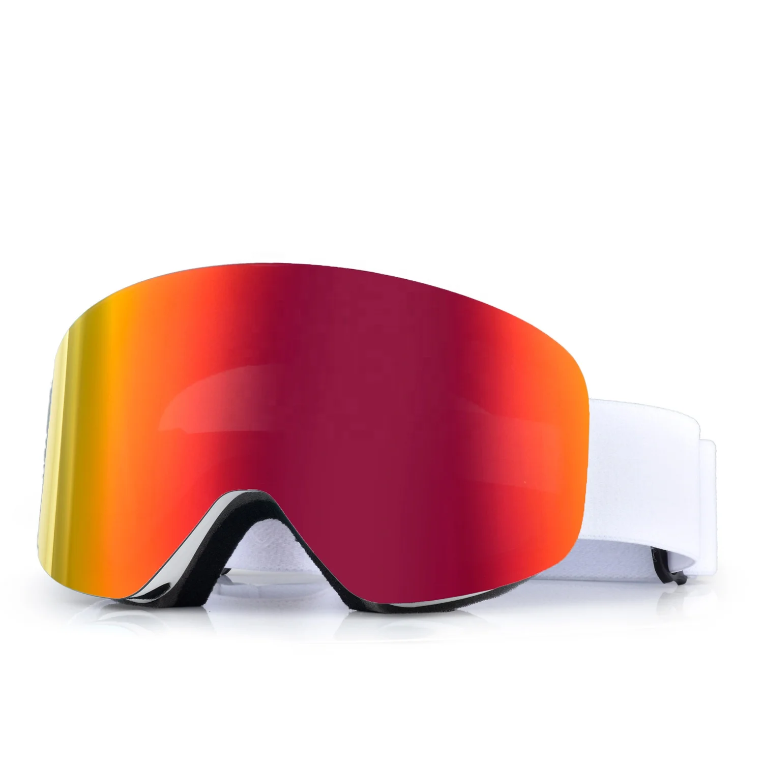 

Sports support custom small wholesale magnetic frameless designer best mirrored snowboard glasses snow skiing sunglasses