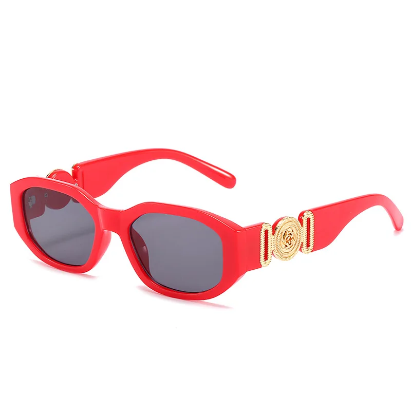 

New small sun shades popular brand designer tiny sun glasses irregular frame personality luxury women sunglasses for men 2021, Custom colors