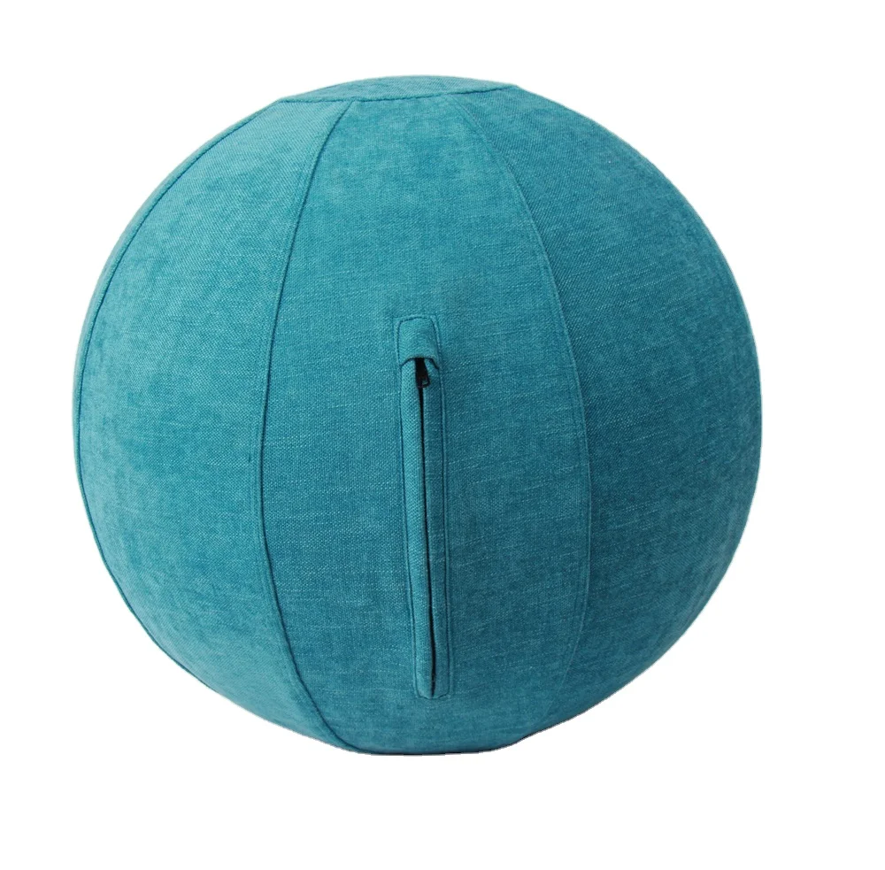 

Sitting Ball Chair for Office, Dorm, and Home, Lightweight Self-Standing Ergonomic Posture Activating Exercise Ball Solution, Customized