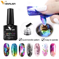 

2020 hot sell New products Venalisa enamel gel nail polish nail sticker base nail uv gel polish transfer foil gel varnish nails