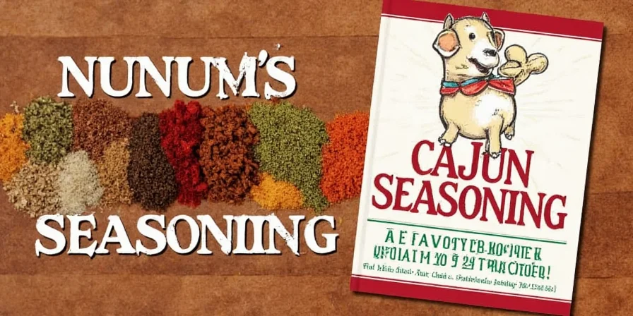Comparison chart of Cajun seasonings