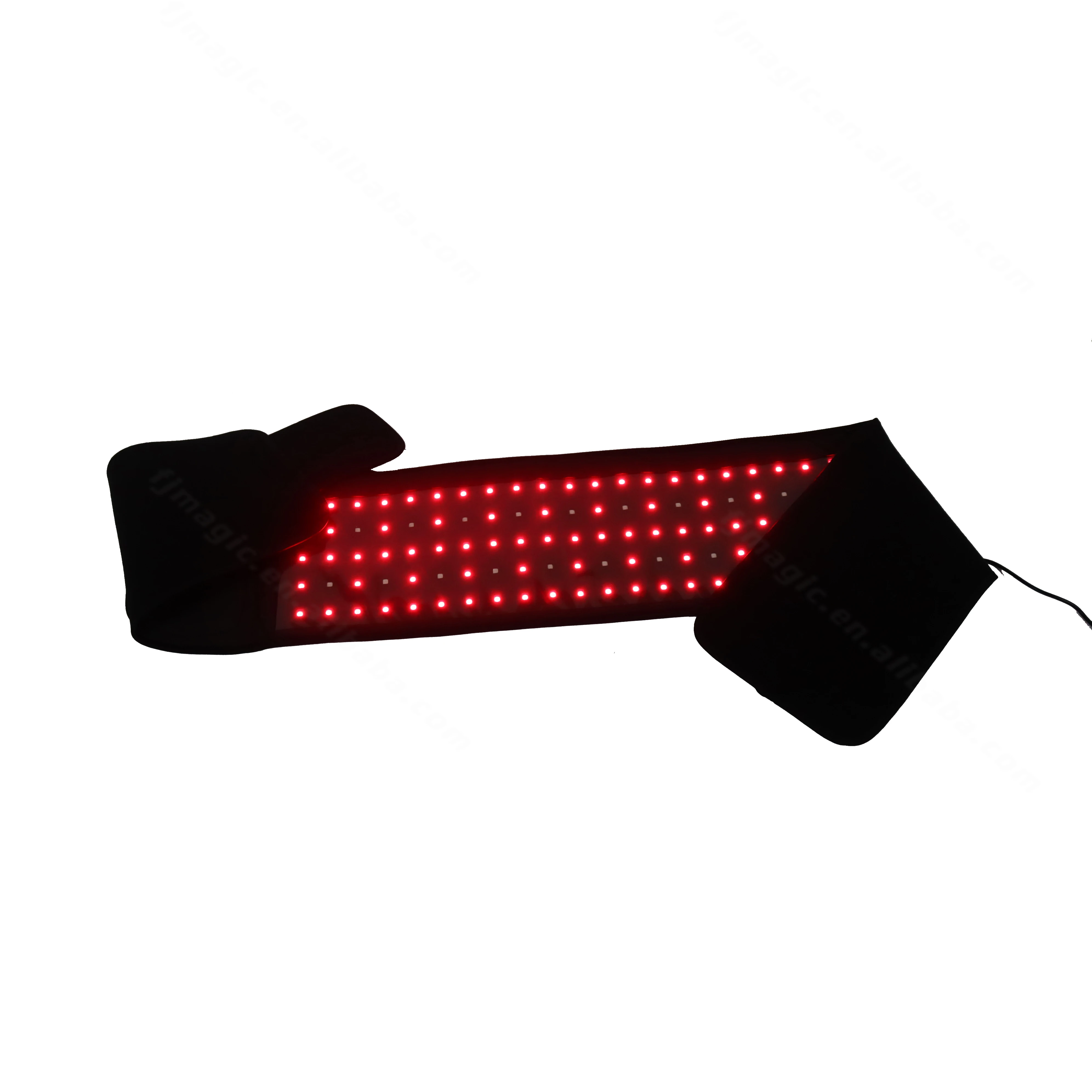 

Best-selling red light infrared ray relieve pain treatment belt, Black