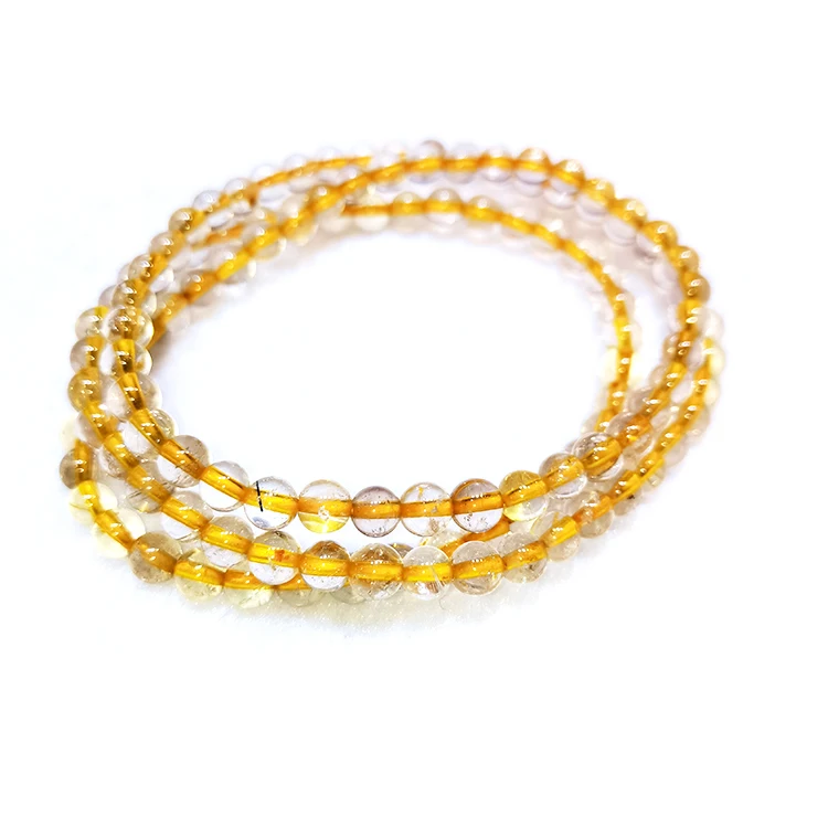 

Wholesale natural Golden hair crystal bracelet jewelry healing stones Multiturn Rutilated Quartz bracelet Bangle for Wear