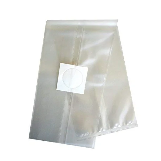 

50 pcs pack transparent Polypropylene Mushroom Cultivation Bag pp Filter Mushroom bag