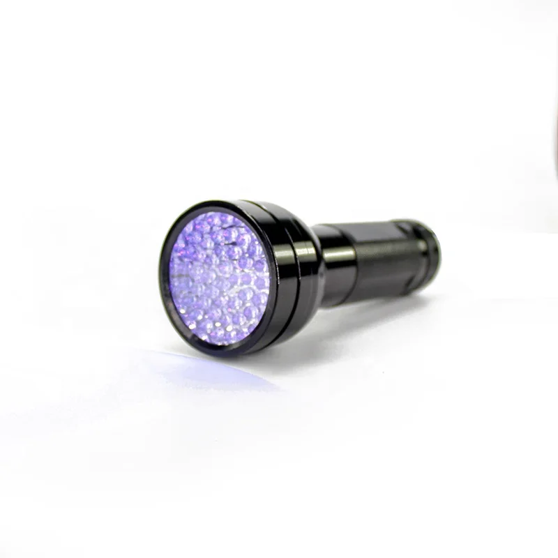 51UV LED flashlight uv torch light 395nm Ultraviolet Black light