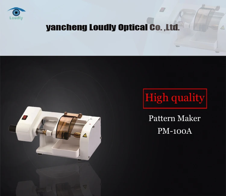 Loudly brand Optical higher Laboratory equipment Higher quality Pattern Maker Cutter Lens Machine PM-100A