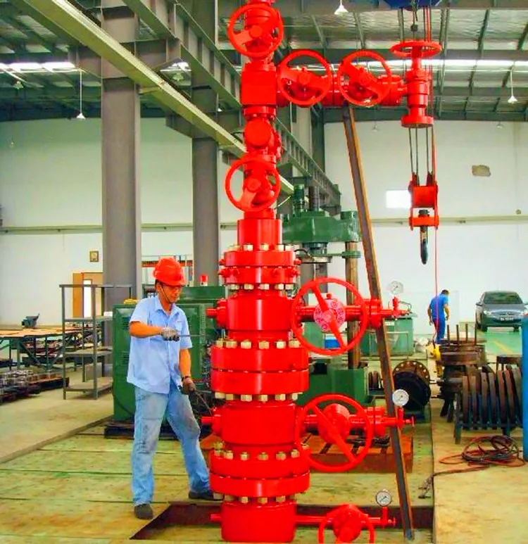 Api 6a Wellhead Oil Christmas Tree For Drilling Rig Buy Christmas