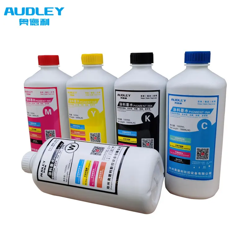 

Audley DTF printer consumables pigment ink CMYKW PET film powder direct to film