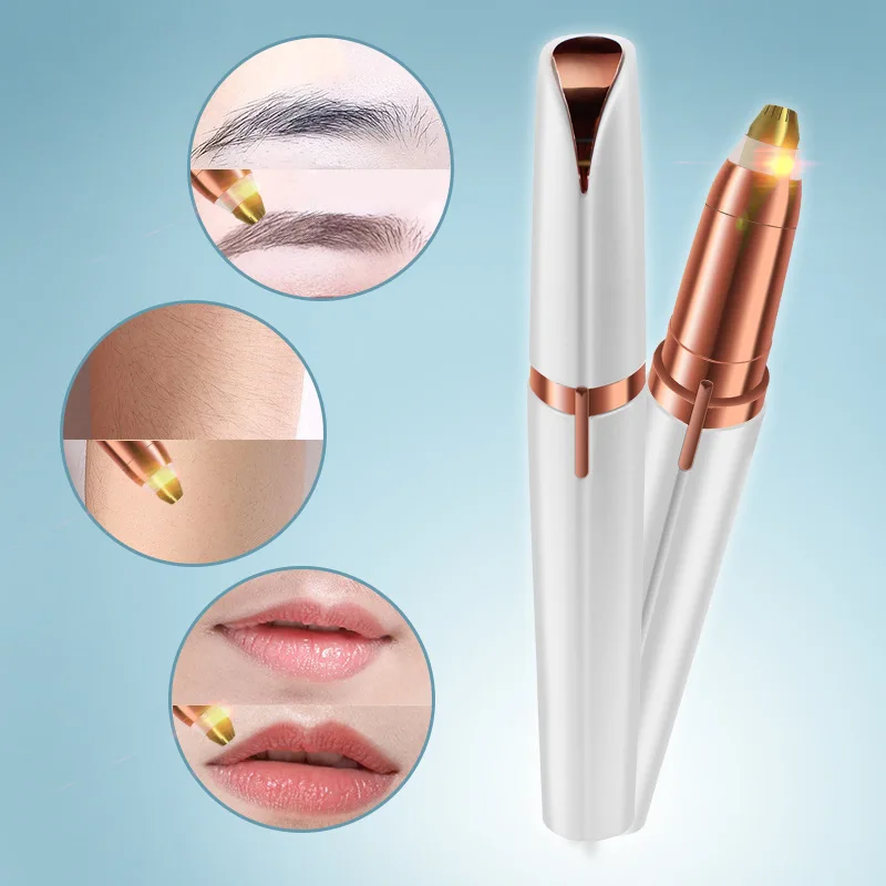 

Face eyebrow Epilator Hair Remover Eyebrow Mini Shaver Razor Instant Painless Portable Shaving Trimmer