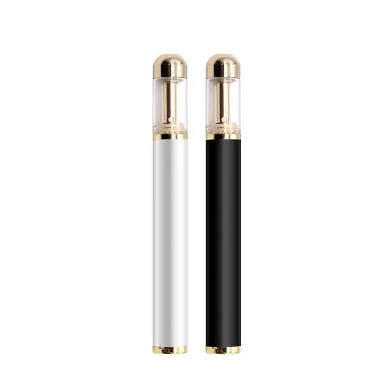 

Trending products 2021 new arrivals 0.5ml 1ml empty cbd oil pen 530mah cbd vap rechargeable vape pen kits, White/ black/ gold/ customized color