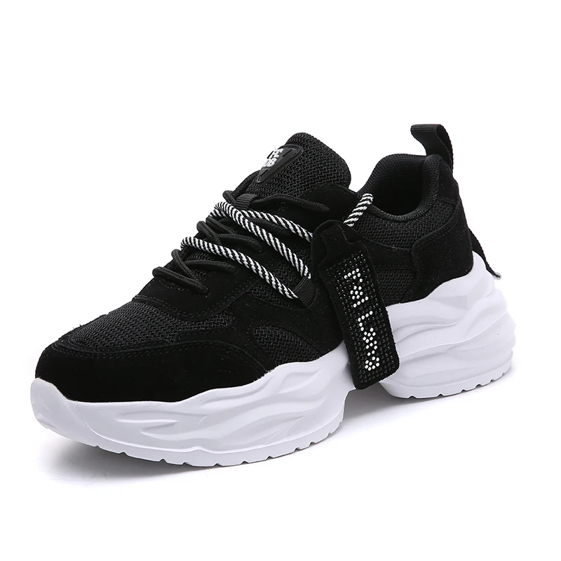 

Factory wholesale New Korean fashion casual shoes women's shoes High quality pop shoes sneakers, Black . white