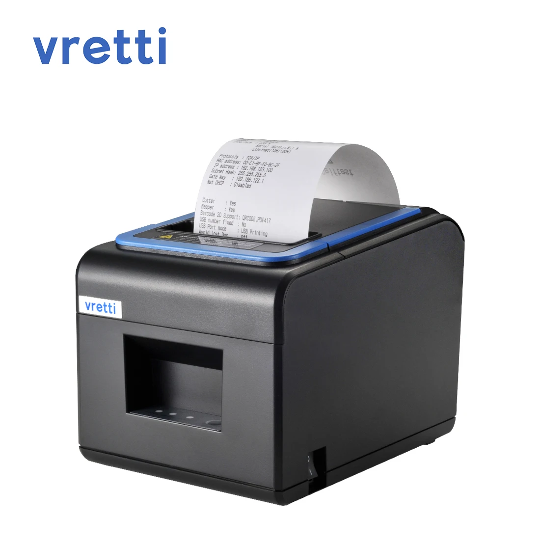 

Factory price direct thermal receipt paper roll printer computer receipt printer with USB+Serial+lan interface