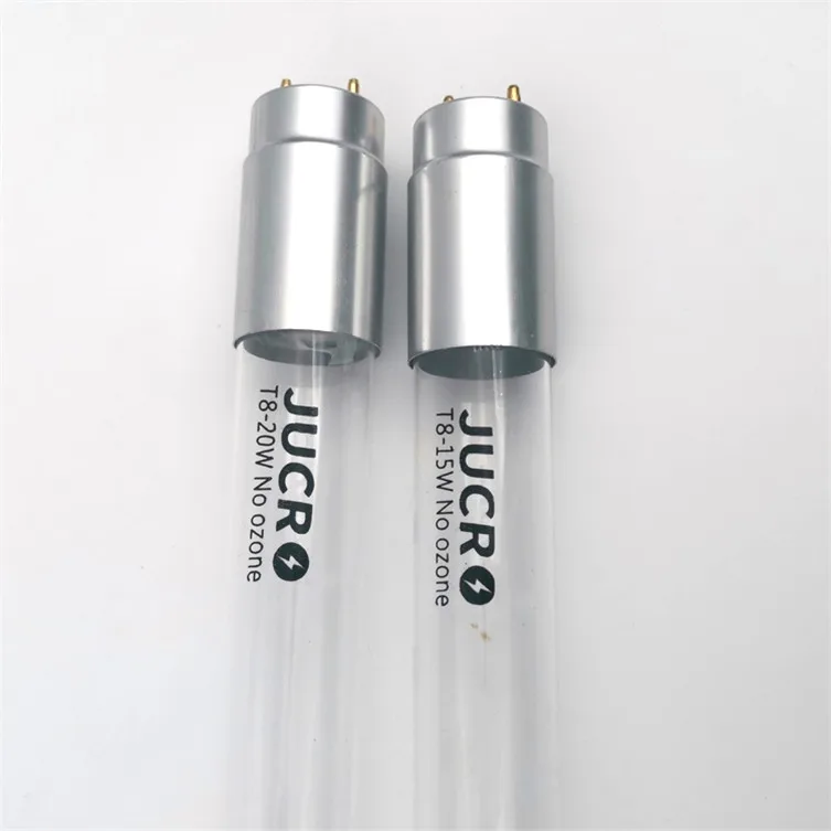 New designed T8 30W  quartz tube in China T8 fluorescence disinfection light ultraviolet UVC 254nm uv tube