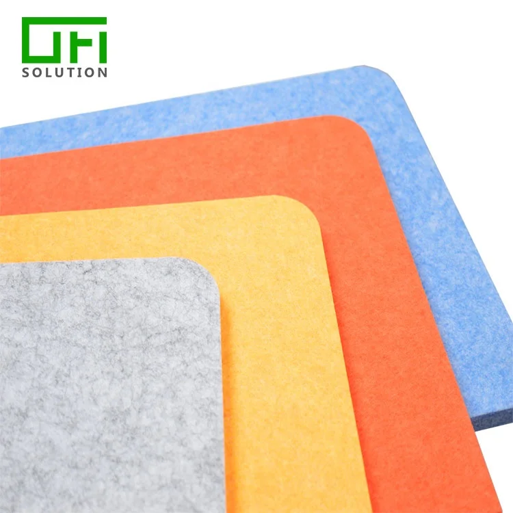 Recycle Material Noise Cancelling Polyester Fiber Acoustic Board Sound