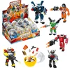 Assemble Mecha robot building blocks twist eggs, children's puzzle diy toys