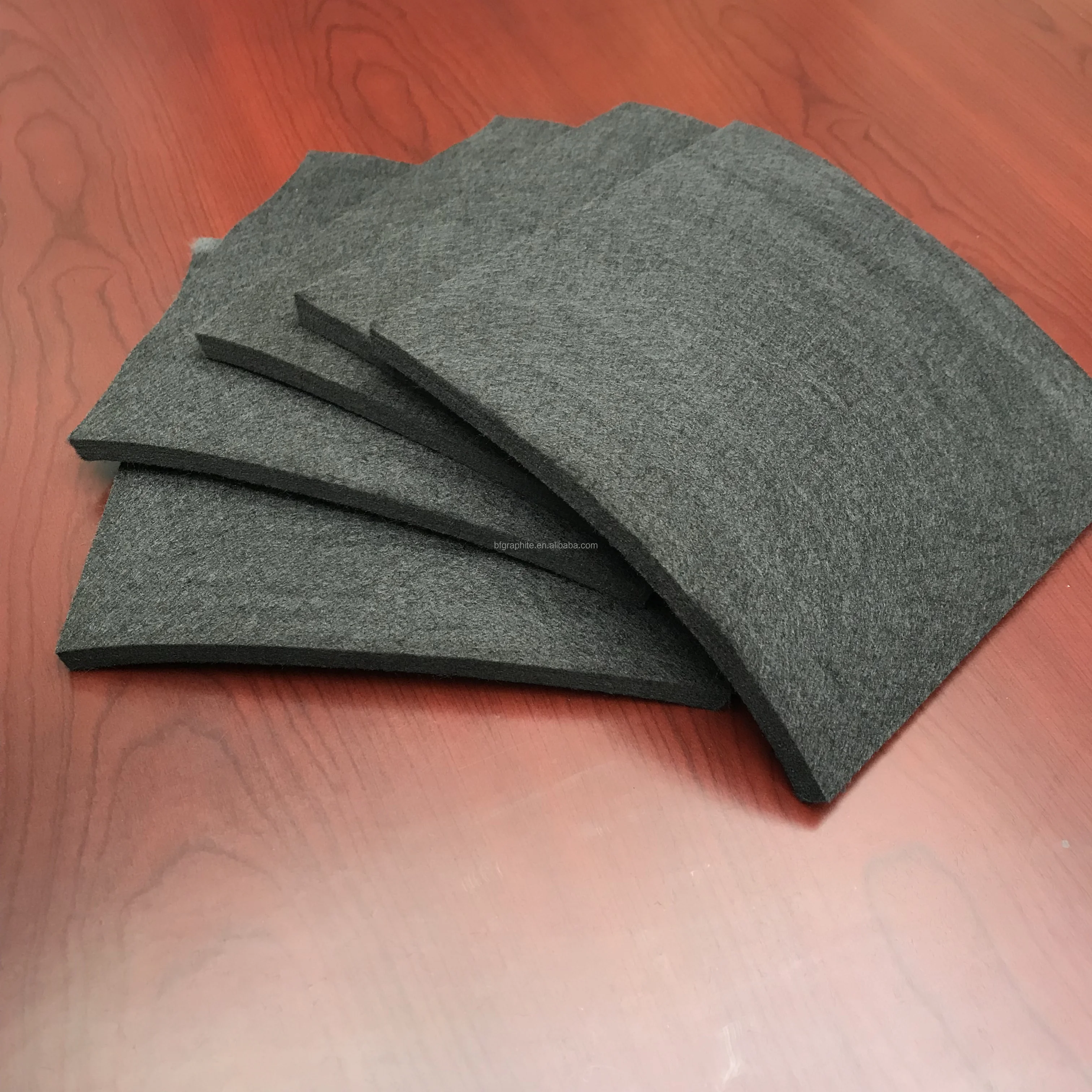 硬高纯高温锅碳石墨纤维毛毡底板