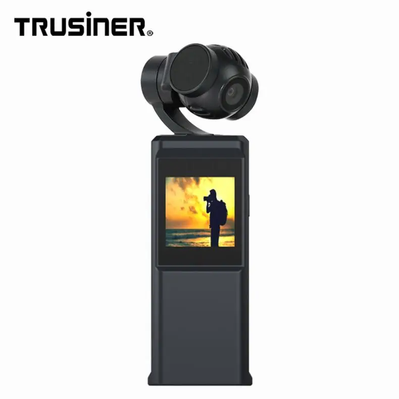 

High Quality Trusiner Go Pro Stabilizer Gimbal, Black