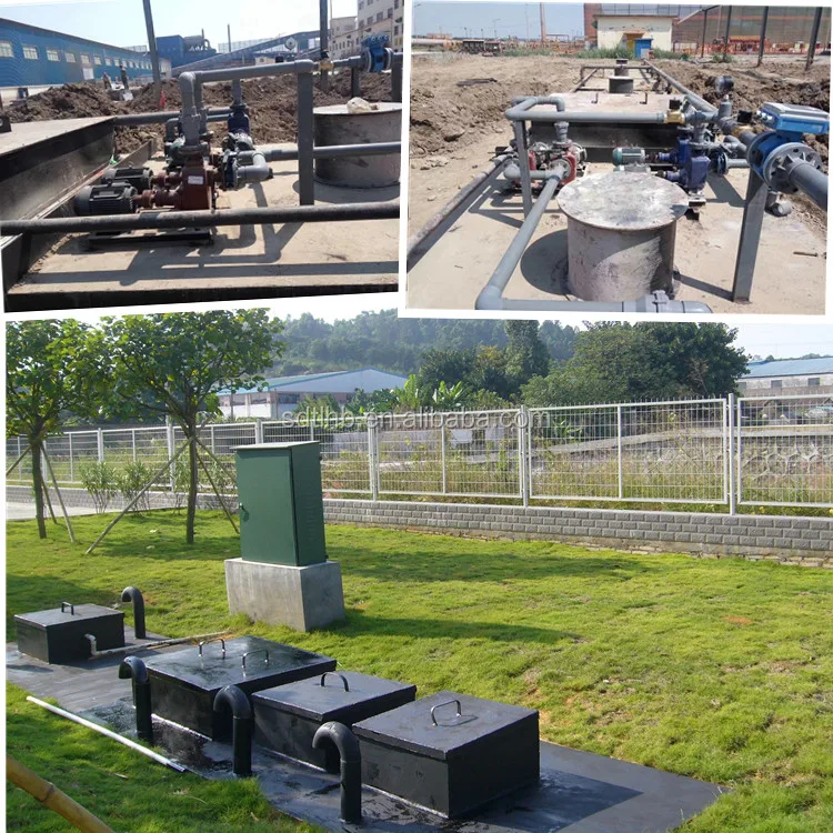 Domestic sewage laundry waste water treatment plant sewage treatment unit