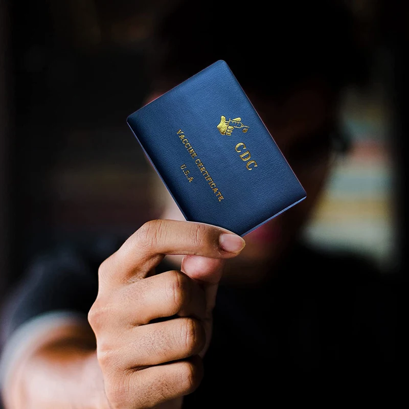 

Free Shipping Dropshopping Amazon 2021 Custom Passport PU Leather Holder Wallet Card Holder