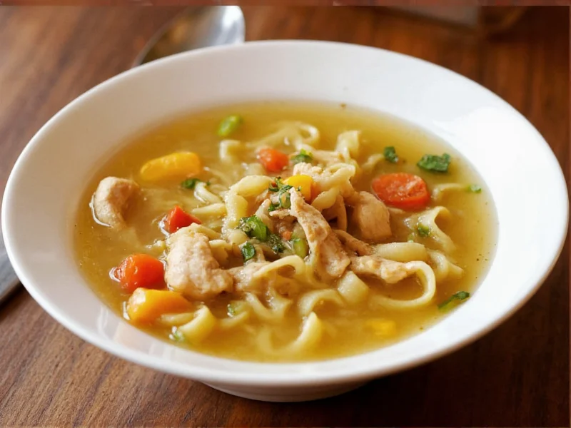 Authentic Old Fashioned Chicken Noodle Soup Recipe