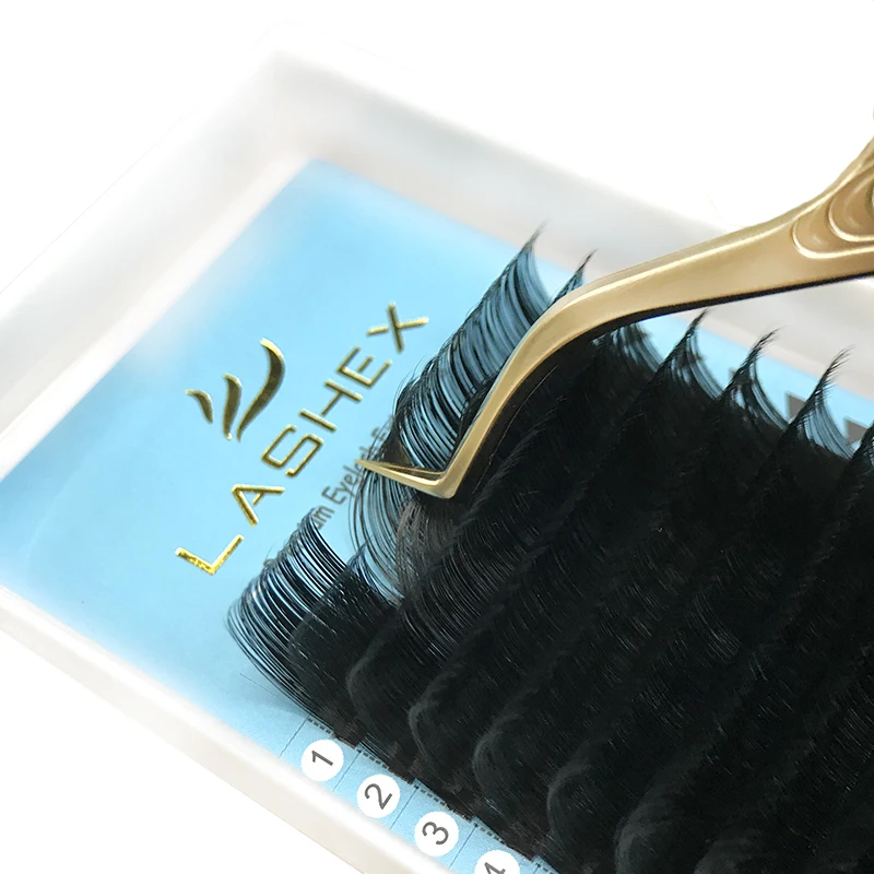 

false eyelashes manufacturer wholesale custom eyelash tray extreme black individual lashes private label lash extension supplies