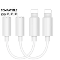 

Light ning To 3.5mm Adapter for iPhone Aux Headphone Audio Cable for iPhone 7 8 X AUX IOS 11 12 Headphone Jack Cable