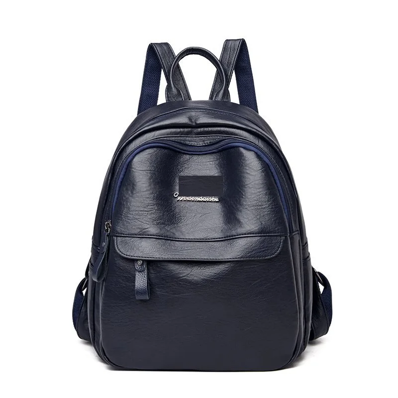 

China fashion backpack teenage cheap and nice pu leather backpack wholesale, Many colors