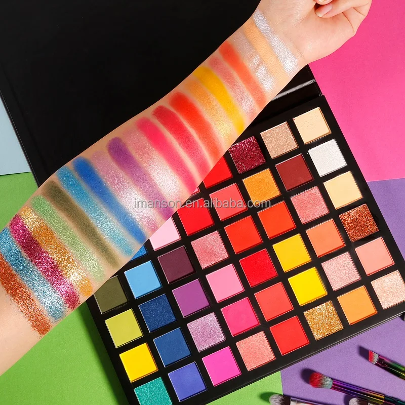 

OEM Big Eye Shadow Vendor 48 Color High Pigment Pallet Private Label, 48 colors
