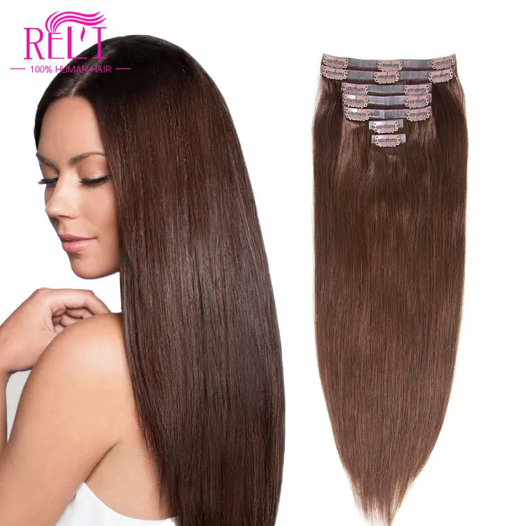 

Wholesale ins 28 inches 200g human hair extensions clip ins 100% remy hair half wig kinky straight clip in hair extensions