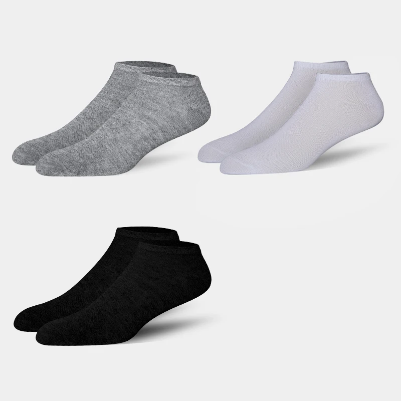 
Wholesale business cheap ankle polyester men women socks cotton socks custom band packing 