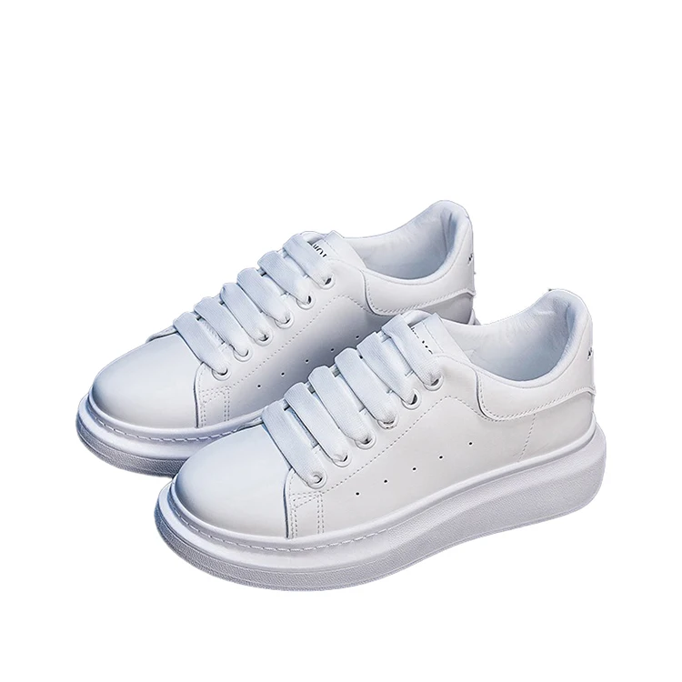 

2021 Light Weight White Air Cushion Shoes Running Breathable Height Increasing Shoes Sport Women Climbing Shoes