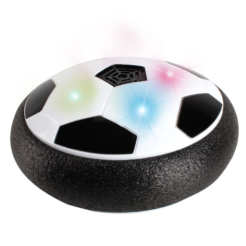 LED Light Football Flashing ball Toys Air Power Soccer Balls Disc Gliding Multi-surface Hovering Game Toy Kid Chidren Gift