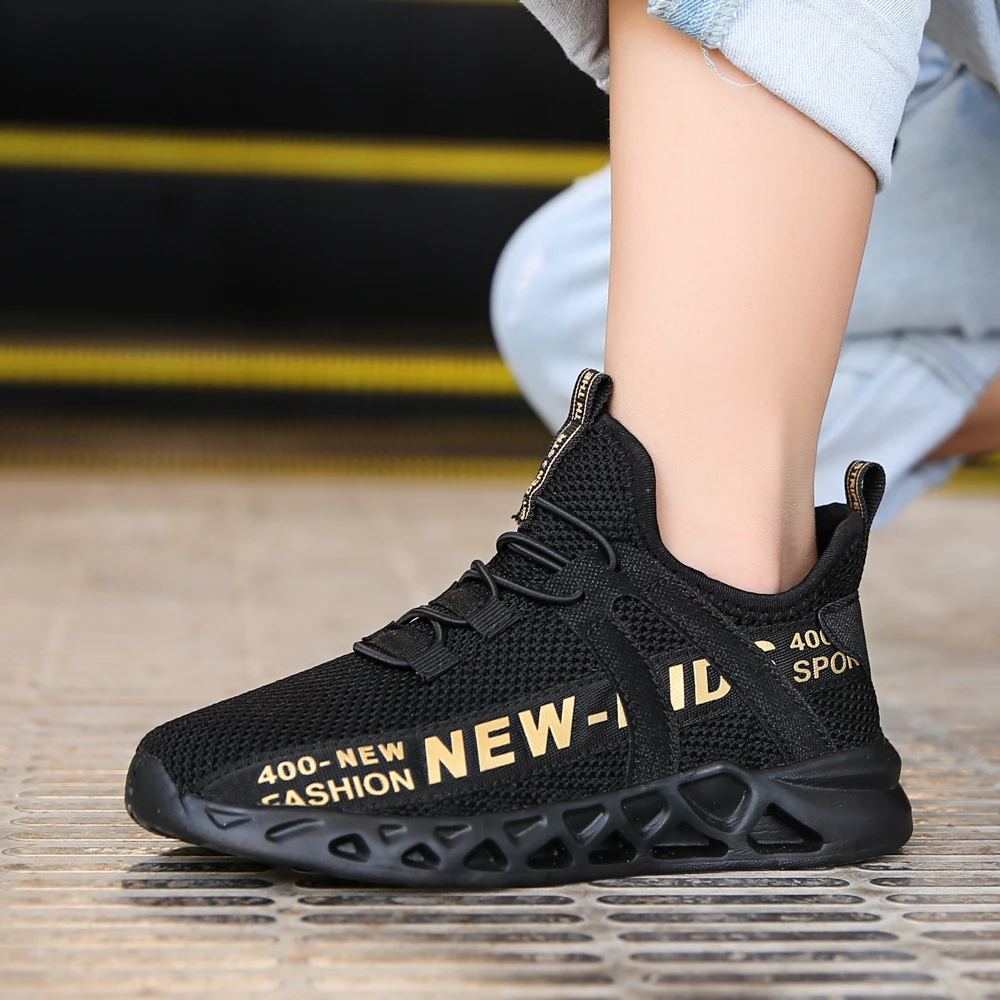 

Wholesale Children Lightweight Breathable Running Sneakers