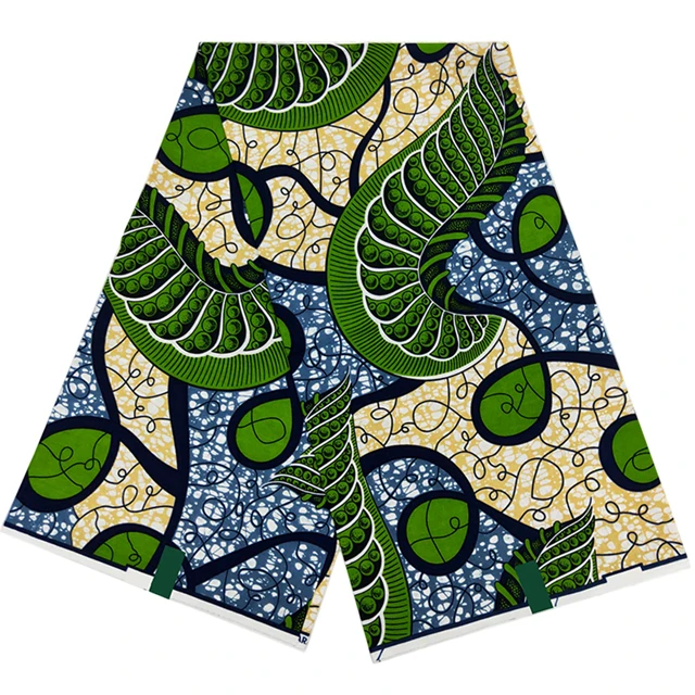 

Wholesale Africa Ankara Prints Batik Pagne Wax Fabric Jacquard Craft Super Design Sewing African Textile 100% Cotton Nigeria