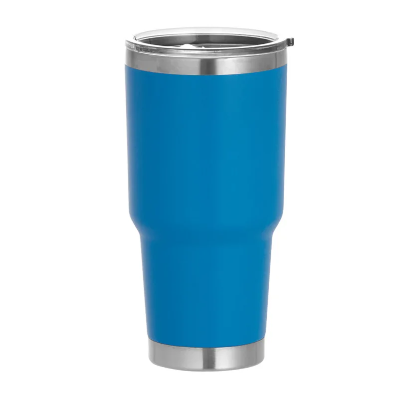 

New Customized blank wholesale 30 oz double wall insulated stainless steel coffee beer mug wine tumbler cups in bulk with lid