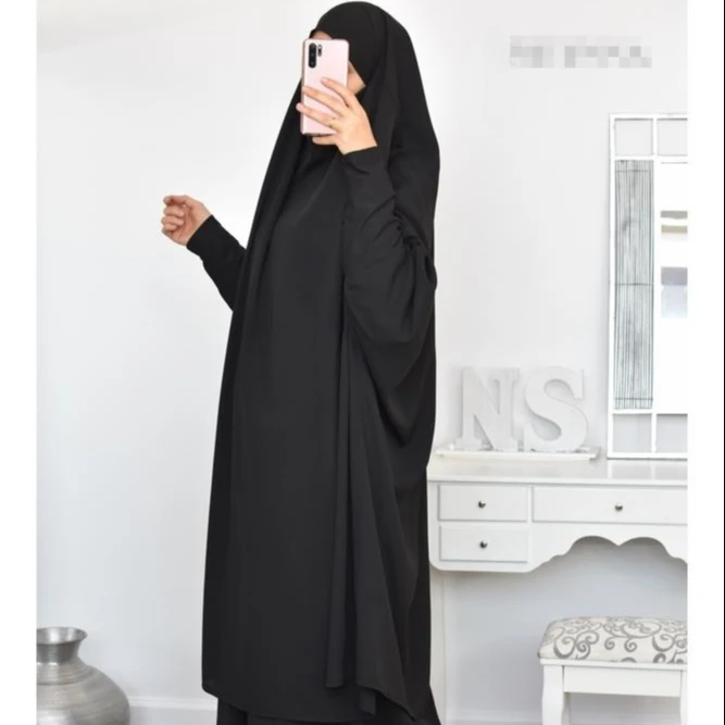 

New Woven Non-stretch Factory Wholesale Islamic Clothing Dresses Woman Dress Satin Muslim Dress, Gray, dark purple, maroon, dark blue, wood green,other
